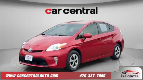 Red 2013 Toyota Prius Three for sale in Milford, CT