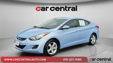 Blue 2011 Hyundai Elantra GLS for sale in Milford, CT