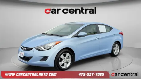 Blue 2011 Hyundai Elantra GLS for sale in Milford, CT