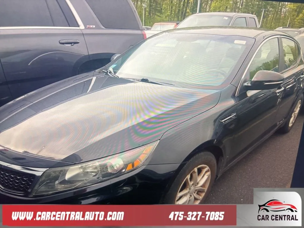 Black 2012 Kia Optima LX for sale in Milford, CT