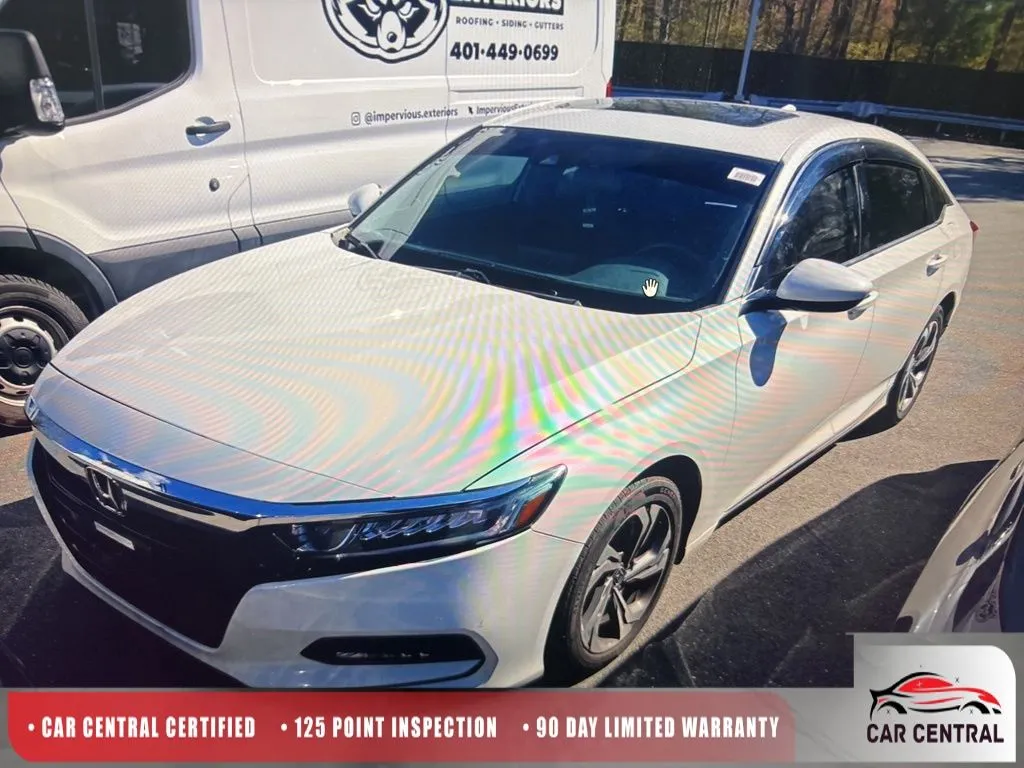 White 2018 Honda Accord EX for sale in Milford, CT