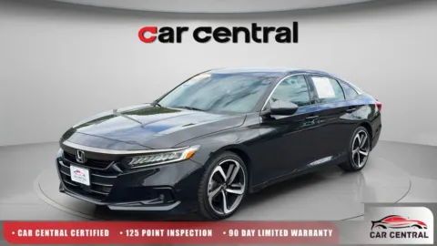 Black 2021 Honda Accord Sport 2.0T for sale in Milford, CT