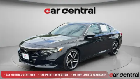Black 2021 Honda Accord Sport 2.0T for sale in Milford, CT