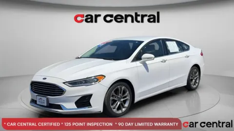 White 2020 Ford Fusion SEL for sale in Milford, CT