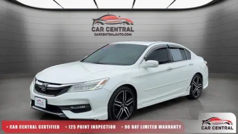 White 2017 Honda Accord Touring for sale in Milford, CT