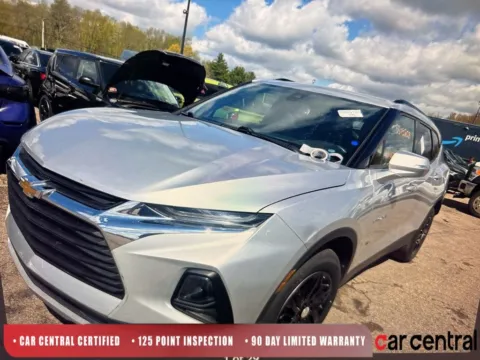 Silver 2021 Chevrolet Blazer LT for sale in Milford, CT