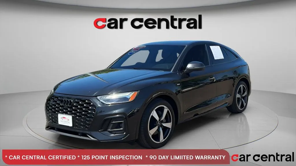 Black 2022 Audi Q5 Sportback 45 S line Premium Plus for sale in Milford, CT