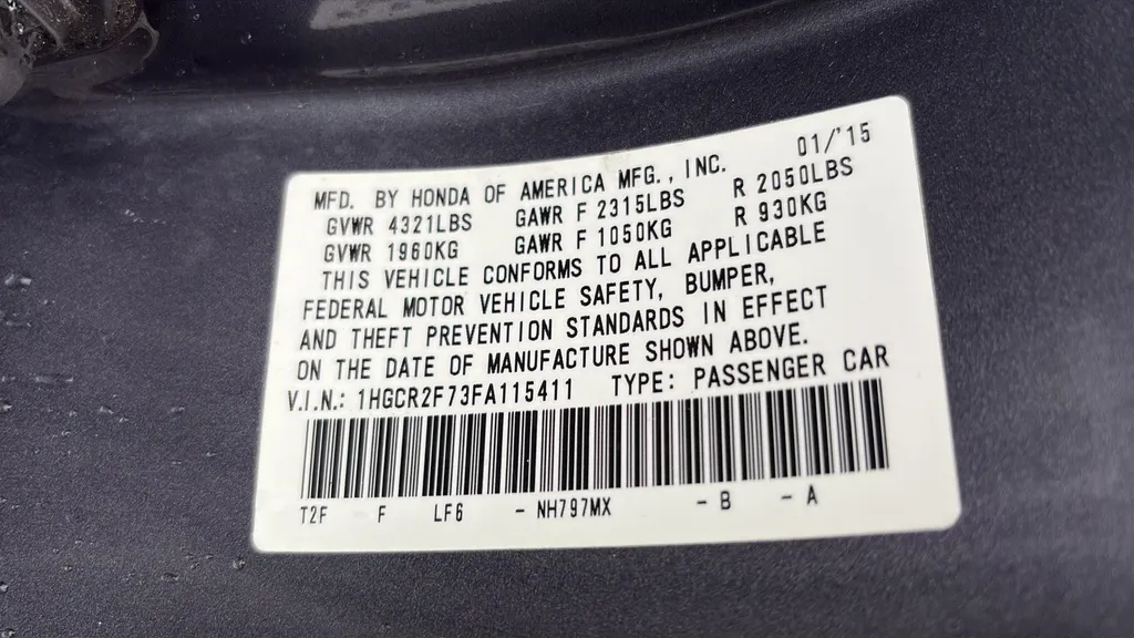 2015 Honda Accord EX - Photo 26