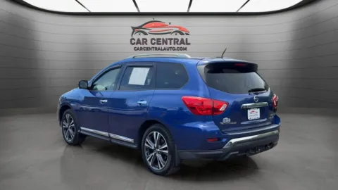 Another view of 2017 Nissan Pathfinder Platinum for sale in Milford, CT at Car Central Milford