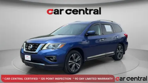 Blue 2017 Nissan Pathfinder Platinum for sale in Milford, CT