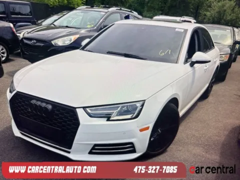 White 2017 Audi A4 2.0T Premium for sale in Milford, CT