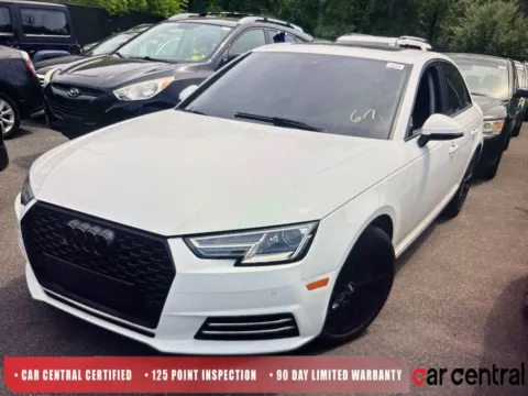 White 2017 Audi A4 2.0T Premium for sale in Milford, CT