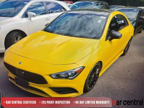 Yellow 2020 Mercedes-Benz CLA 250 for sale in Milford, CT