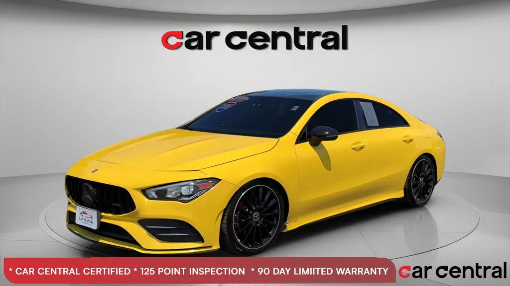 Yellow 2020 Mercedes-Benz CLA 250 for sale in Milford, CT