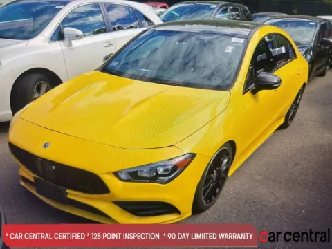 Yellow 2020 Mercedes-Benz CLA 250 for sale in Milford, CT