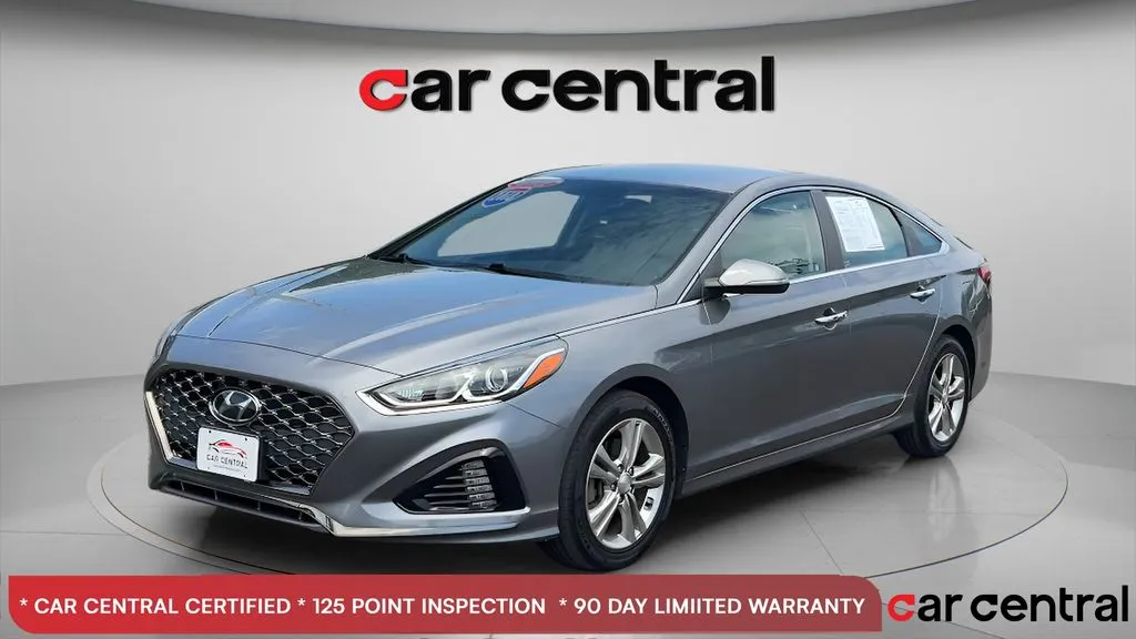 Gray 2018 Hyundai Sonata SEL+ for sale in Milford, CT