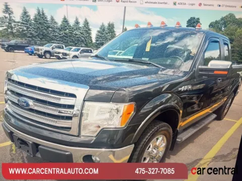 Black 2013 Ford F-150 Lariat for sale in Milford, CT