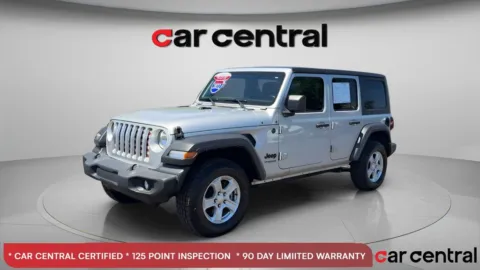 Silver 2022 Jeep Wrangler Unlimited Sport S for sale in Milford, CT