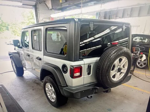 Another view of 2022 Jeep Wrangler Unlimited Sport S for sale in Milford, CT at Car Central Milford