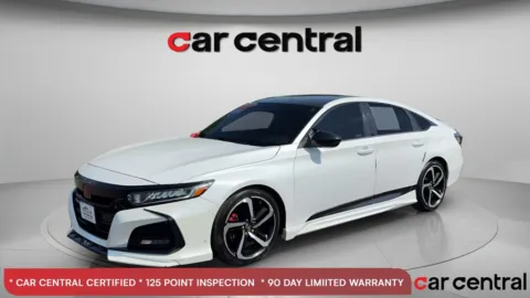 White 2019 Honda Accord Sport 2.0T for sale in Milford, CT