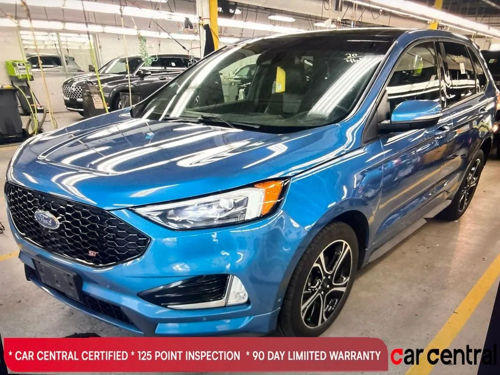 Blue 2020 Ford Edge ST for sale in Milford, CT