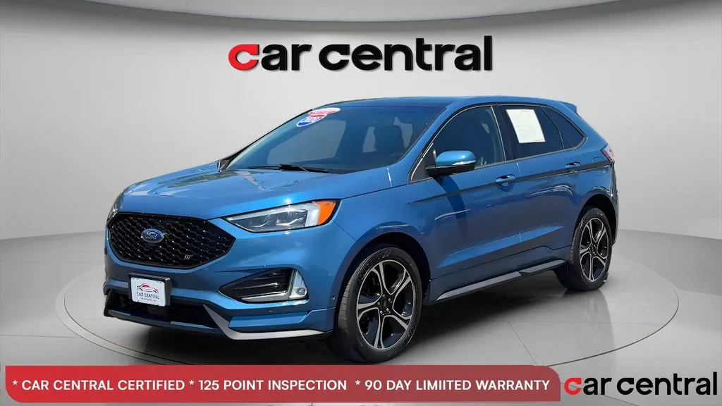 Blue 2020 Ford Edge ST for sale in Milford, CT