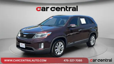 Red 2014 Kia Sorento EX for sale in Milford, CT