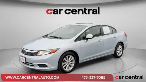 Blue 2012 Honda Civic EX-L for sale in Milford, CT