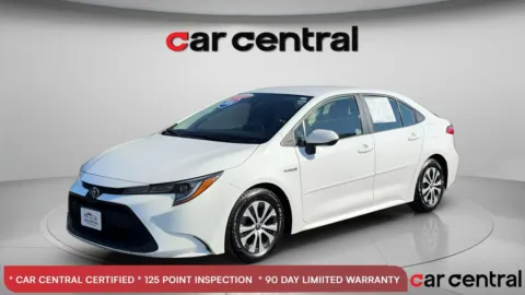 White 2020 Toyota Corolla Hybrid LE for sale in Milford, CT
