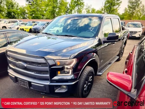 Black 2015 Ford F-150 Lariat for sale in Milford, CT
