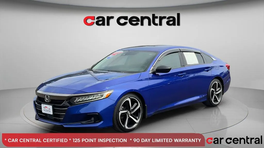 Blue 2021 Honda Accord Sport Special Edition for sale in Milford, CT