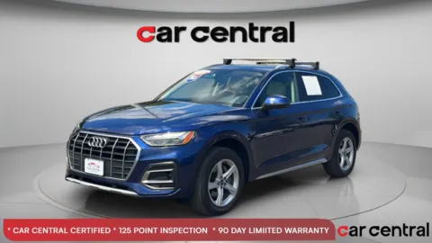 Blue 2021 Audi Q5 45 Premium for sale in Milford, CT