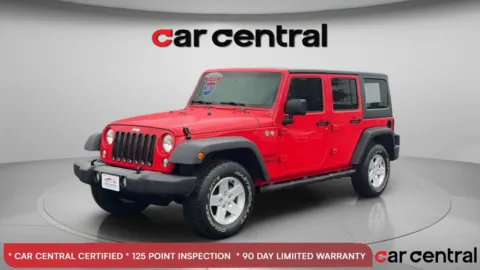 Red 2017 Jeep Wrangler Unlimited Sport for sale in Milford, CT