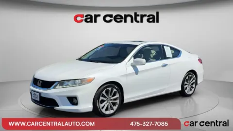White 2014 Honda Accord EX-L for sale in Milford, CT