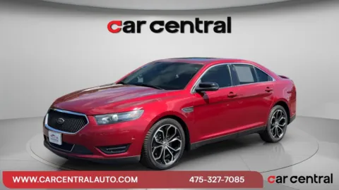 Red 2013 Ford Taurus SHO for sale in Milford, CT