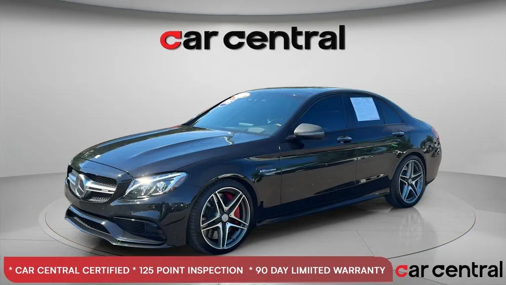 Black 2015 Mercedes-Benz C-Class C 63 S AMG for sale in Milford, CT