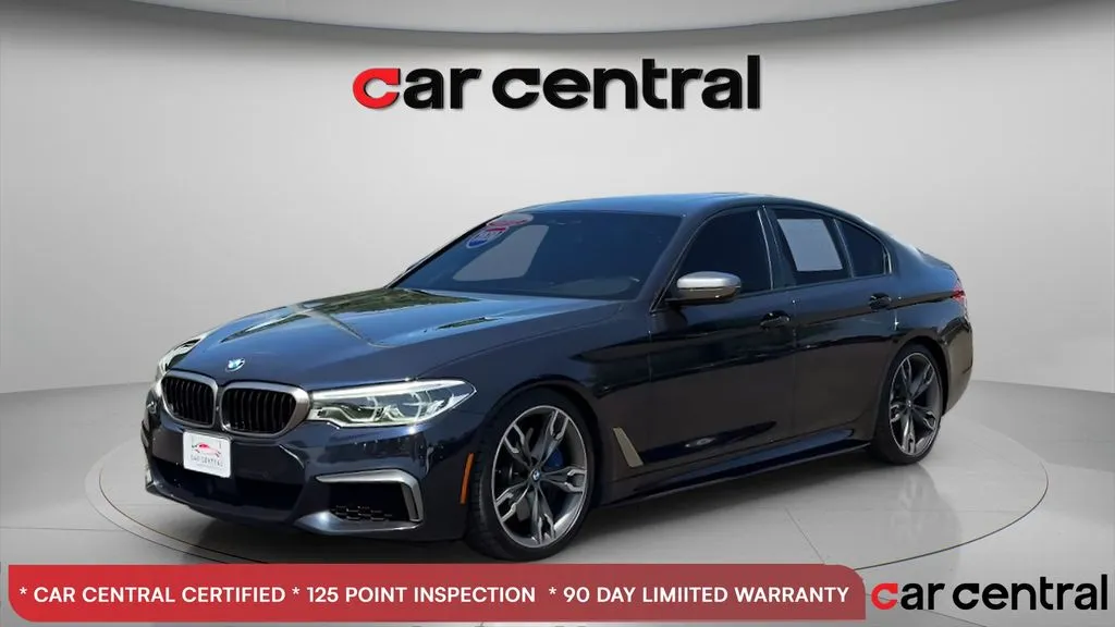 Black 2020 BMW 5 Series M550i xDrive for sale in Milford, CT