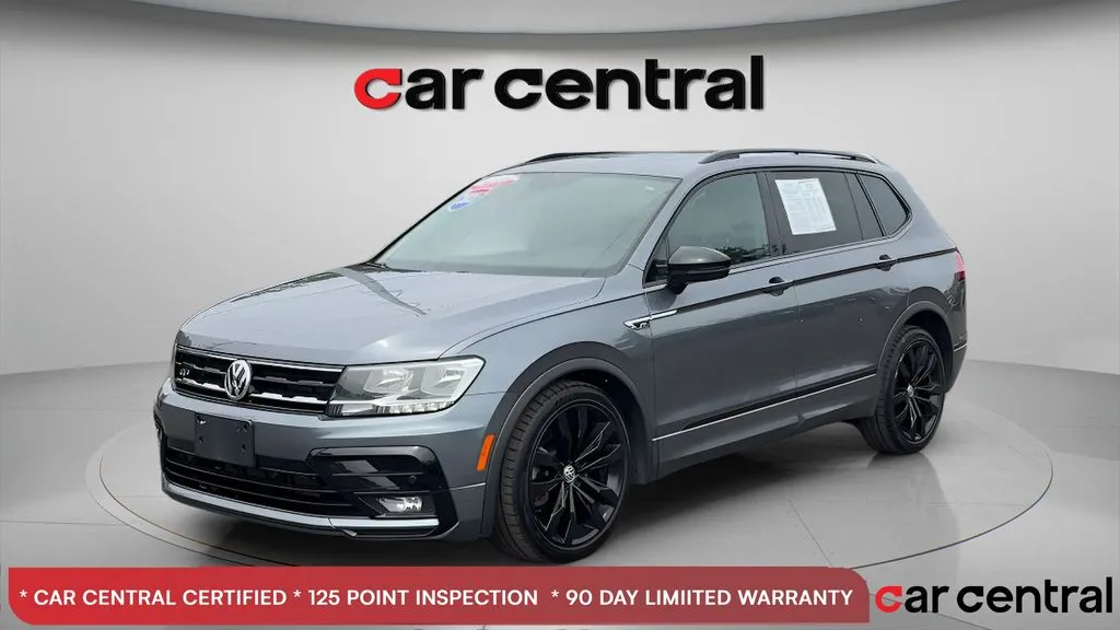 Gray 2021 Volkswagen Tiguan 2.0T SE R-Line Black for sale in Milford, CT