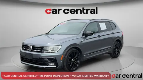 Gray 2021 Volkswagen Tiguan 2.0T SE R-Line Black for sale in Milford, CT