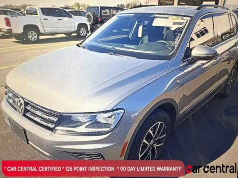Silver 2021 Volkswagen Tiguan 2.0T SE for sale in Milford, CT