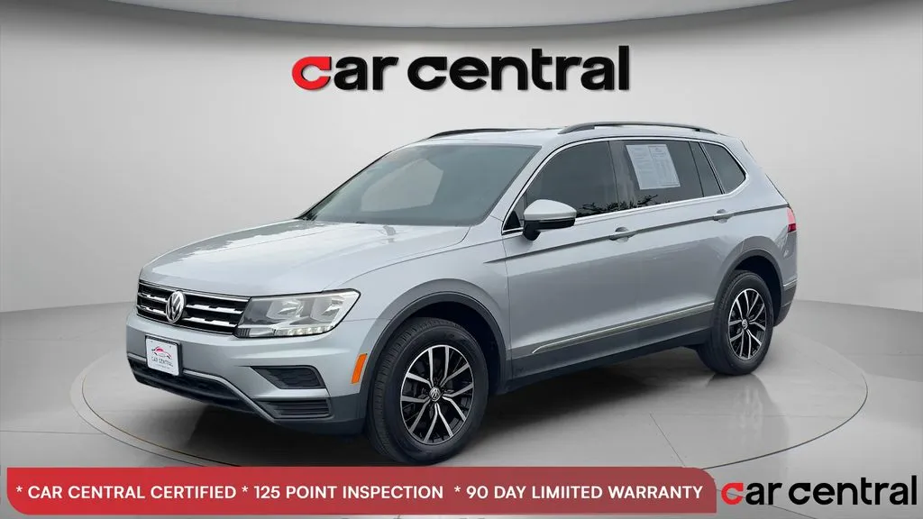 Silver 2021 Volkswagen Tiguan 2.0T SE for sale in Milford, CT