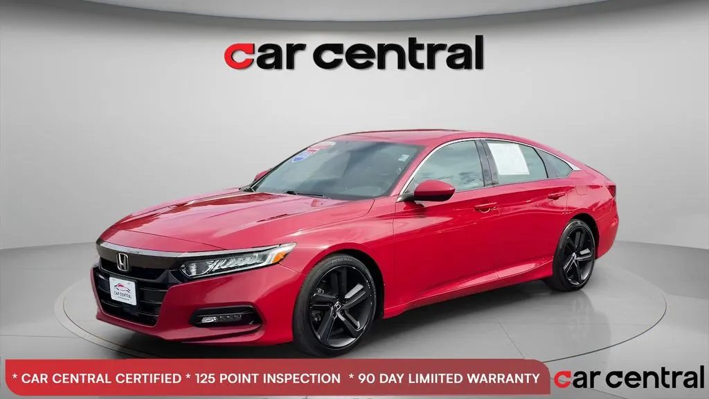 Red 2018 Honda Accord Sport for sale in Milford, CT