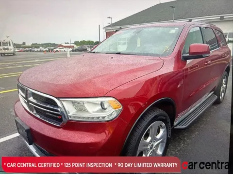 Red 2015 Dodge Durango Limited for sale in Milford, CT