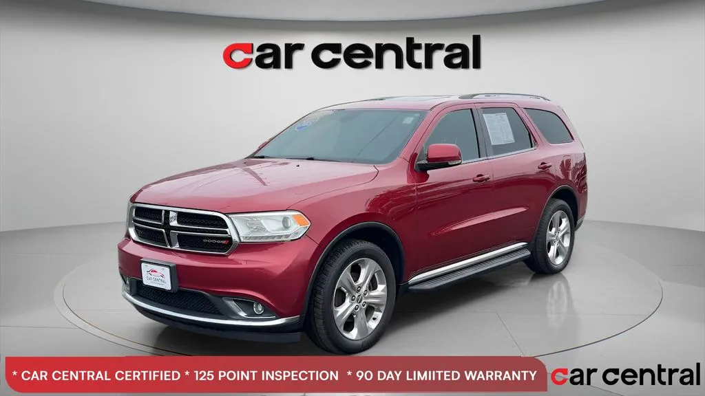 Red 2015 Dodge Durango Limited for sale in Milford, CT