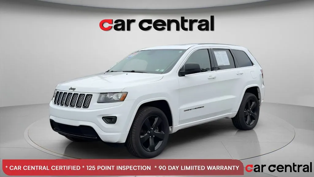White 2015 Jeep Grand Cherokee Altitude for sale in Milford, CT
