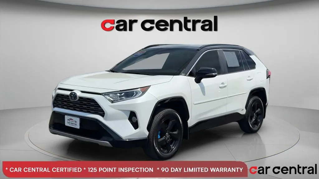 Black 2021 Toyota RAV4 Hybrid XSE for sale in Milford, CT