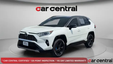 Black 2021 Toyota RAV4 Hybrid XSE for sale in Milford, CT