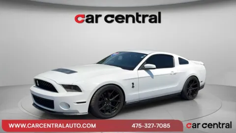 White 2011 Ford Mustang Shelby GT500 for sale in Milford, CT