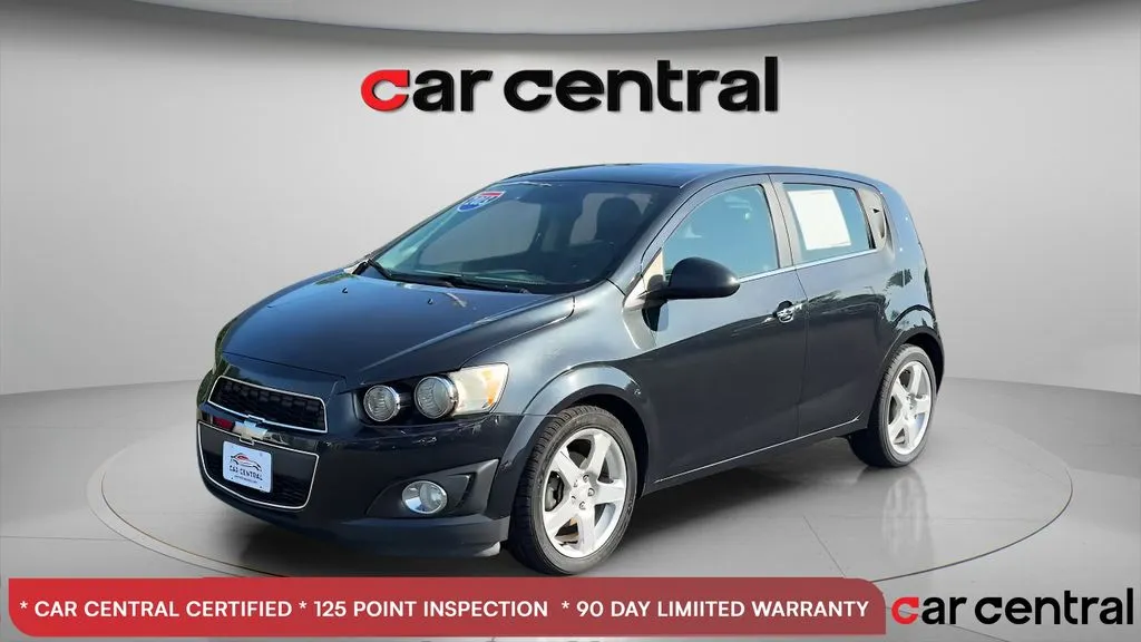 Black 2015 Chevrolet Sonic LTZ for sale in Milford, CT