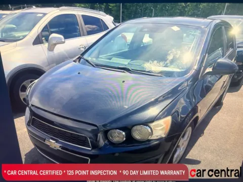 Black 2015 Chevrolet Sonic LTZ for sale in Milford, CT